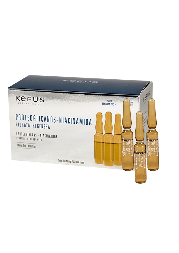 Ampollas de proteoglicanos con niacinamida · Marycel